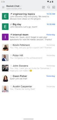 Rocket.Chat Experimental android App screenshot 12