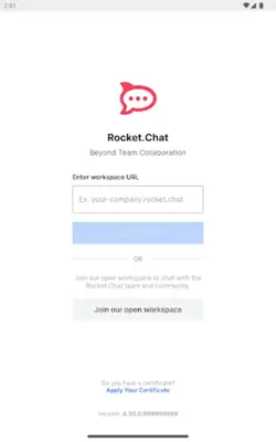 Rocket.Chat Experimental android App screenshot 5